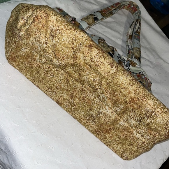 Vintage purse • Cat lovers handmade purse • cat bag • lots of pockets • kittens - Picture 9 of 9